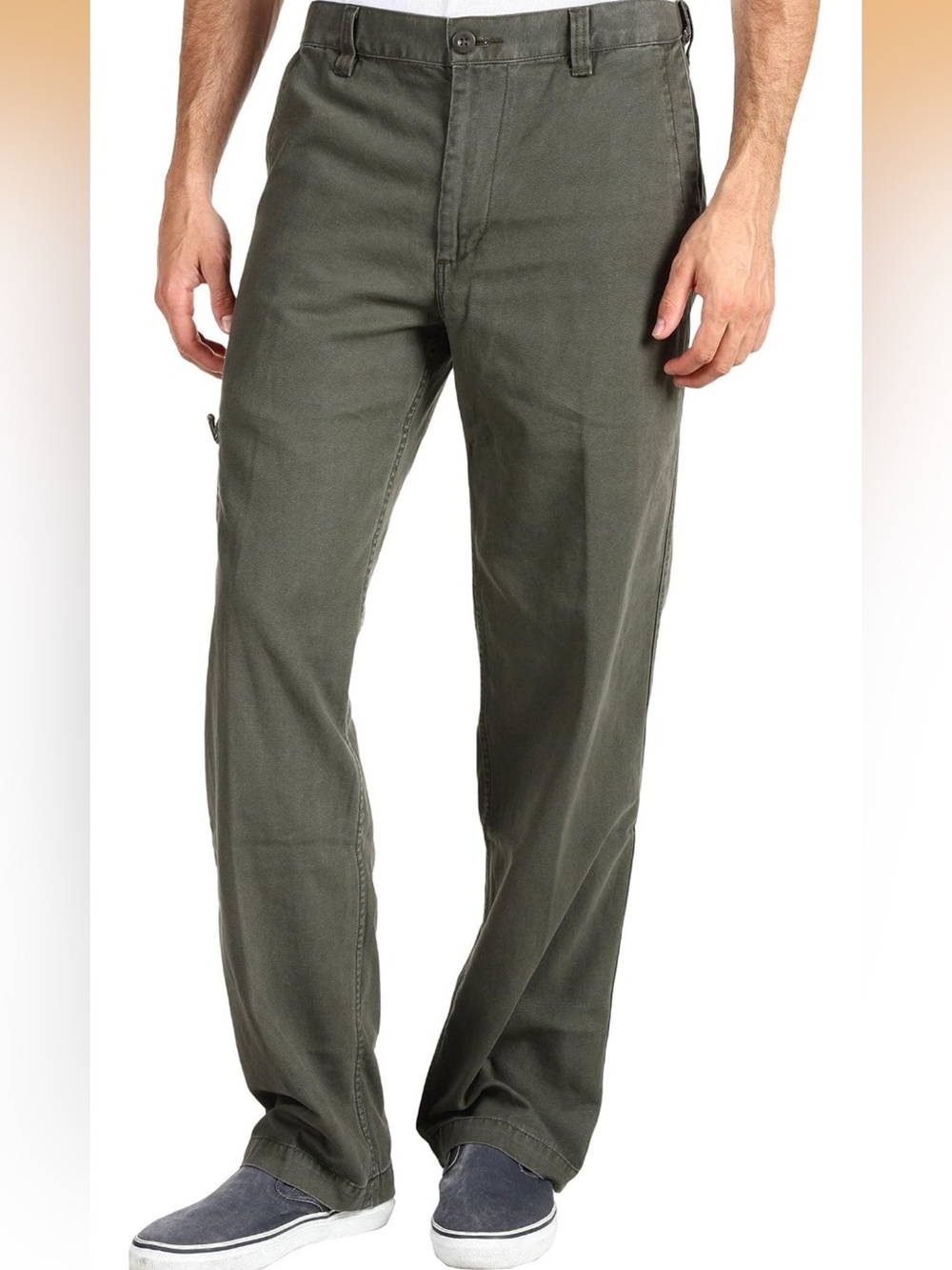 Dockers Classic Fit Comfort Cargo Pants Rifle Green Mens size 40 x 29